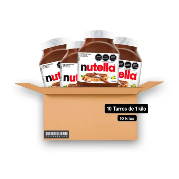 10 Kilos Nutella Crema De Avellanas Cacao Chocolate