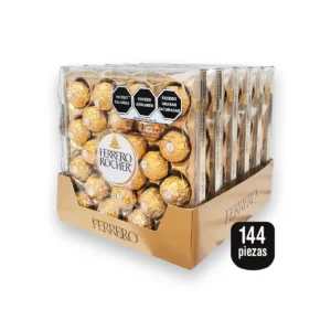 6 Cajas Chocolate Ferrero Rocher 300g Avellana Mayoreo Dulce